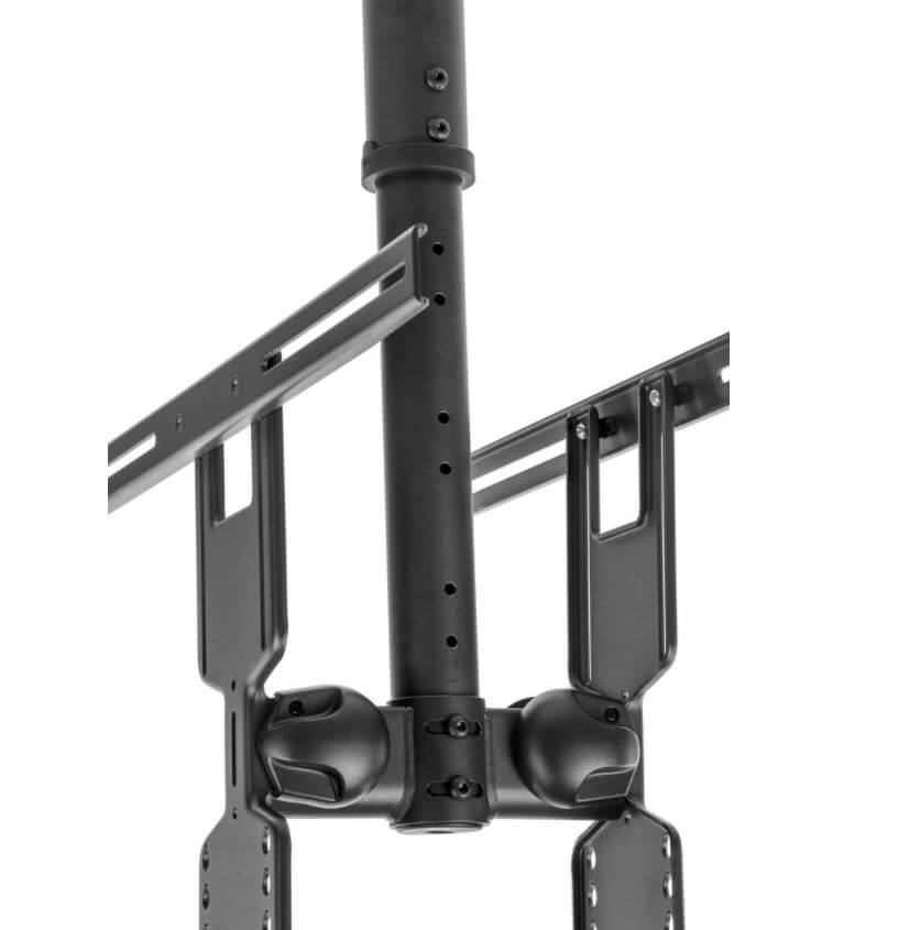 Base Soporte De Techo Para Colgar Dos Televisores Sistema Dual | Bases